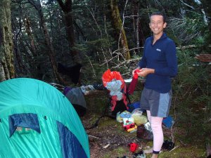 Camping en route to Cascade Saddle