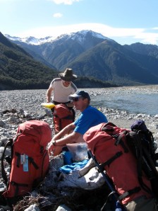 Sunny skies smile on the Moa Hunters
