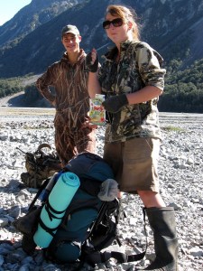 Hunter Dude and his gummy wearing gal