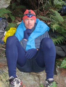 Warm layers and a headlamp