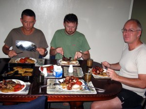 The breakfast of champions!