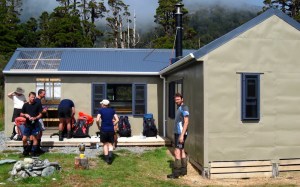 The "new" Cedar Flat hut