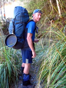 Heading up to Hopeless Hut.