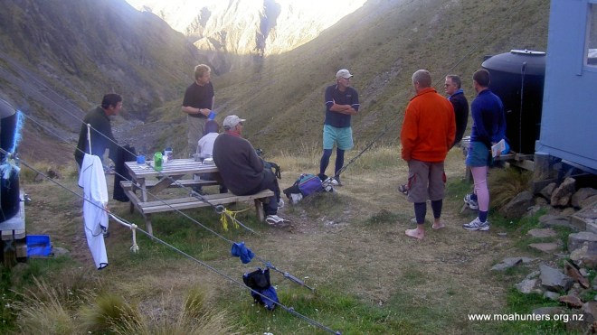 Chatting with the locals