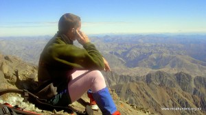 Picturesque phone call