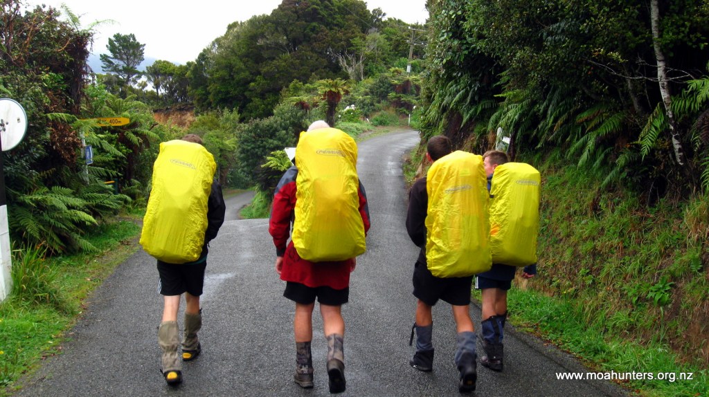 With backpacks at maximum weight we walked into Oban