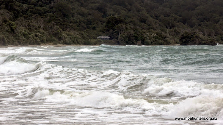 Not a swimming day at Big Bungaree