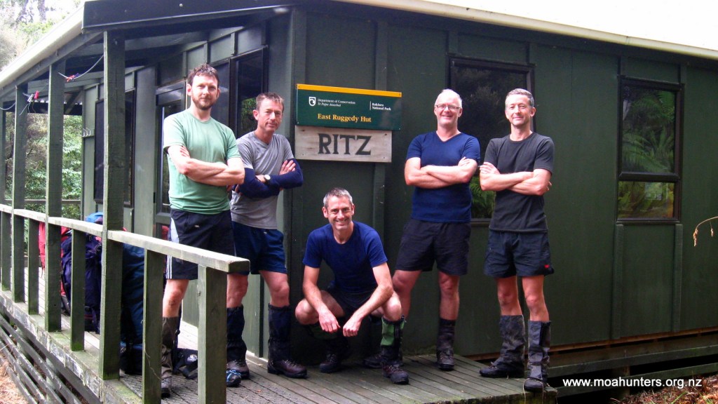 Ready to depart the 'Ritz', East Ruggedy