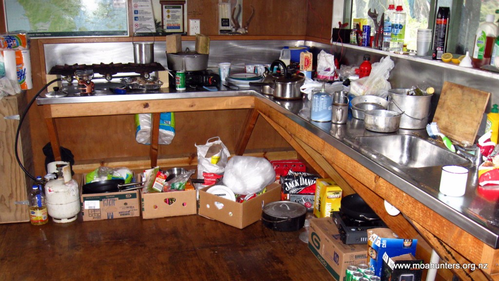 The hunters had a little more gear than us