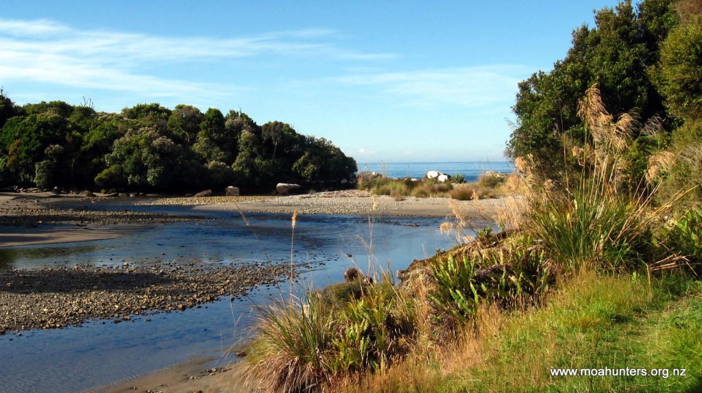 Looking out to the coast from Yankee River hut